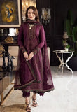 3 Piece Unstitched Heavy Embroidered Dhanak Suit ( Four-sided Embroidered Chiffon Dupatta )