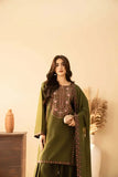 3 Piece Unstitched Heavy Embroidered Dhanak Suit ( Full Embroidered Dhanak Wool Shawl )