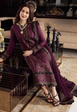 3 Piece Unstitched Heavy Embroidered Dhanak Suit ( Four-sided Embroidered Chiffon Dupatta )