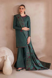 3 Piece Unstitched Heavy Embroidered Dhanak Suit ( Full Embroidered Dhanak Wool Shawl )