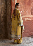 3 Piece Unstitched Heavy Embroidered Dhanak Suit ( Four-sided Embroidered Chiffon Dupatta )