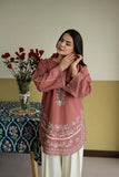 2 Piece Unstitched Heavy Embroidered Dhanak Suit