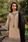 3 Piece Unstitched Heavy Embroidered Dhanak Suit ( Full Embroidered Dhanak Wool Shawl )