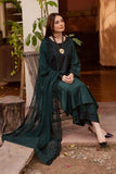 3 Piece Unstitched Heavy Embroidered Dhanak Suit ( Four-sided Embroidered Dhanak Wool Shawl )