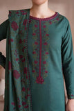 3 Piece Unstitched Heavy Embroidered Dhanak Suit ( Full Embroidered Dhanak Wool Shawl )