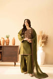 3 Piece Unstitched Heavy Embroidered Dhanak Suit ( Full Embroidered Dhanak Wool Shawl )