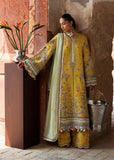 3 Piece Unstitched Heavy Embroidered Dhanak Suit ( Four-sided Embroidered Chiffon Dupatta )