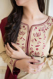 3 Piece Unstitched Heavy Embroidered Dhanak Suit ( Full Embroidered Dhanak Shawl )