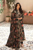 3 Piece Unstitched Embroidered Khaddar Suit ( Printed Khaddar Dupatta )