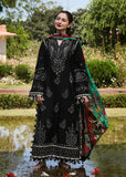 3 Piece Unstitched Heavy Embroidered Dhanak Suit ( Printed Woolen Shawl )