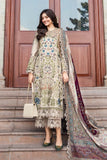 3 Piece Unstitched Heavy Embroidered Dhanak Suit ( Printed Woolen Shawl )