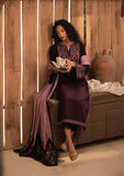 3 Piece Unstitched Heavy Embroidered Dhanak Suit ( Embroidered Dhanak Shawl )