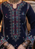 3 Piece Unstitched Heavy Embroidered Dhanak Suit ( Printed Woolen Shawl )