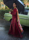 3 Piece Unstitched Heavy Embroidered Dhanak Suit ( Printed Woolen Shawl )