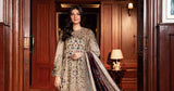 3 Piece Unstitched Heavy Embroidered Dhanak Suit ( Printed Woolen Shawl )