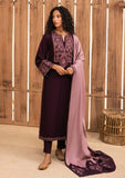 3 Piece Unstitched Heavy Embroidered Dhanak Suit ( Embroidered Dhanak Shawl )