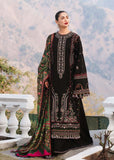 3 Piece Unstitched Heavy Embroidered Dhanak Suit ( Printed Woolen Shawl )