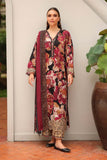 3 Piece Unstitched Embroidered Khaddar Suit ( Printed Khaddar Dupatta )