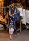 3 Piece Unstitched Heavy Embroidered Dhanak Suit ( Printed Woolen Shawl )