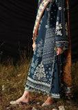 3 Piece Unstitched Heavy Embroidered Dhanak Suit ( Printed Woolen Shawl )