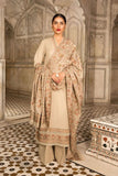 3 Piece Unstitched Heavy Embroidered Dhanak Suit (Fully Embroidered Dhanak Shawl)