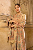 3 Piece Unstitched Heavy Embroidered Dhanak Suit (Fully Embroidered Dhanak Shawl)