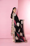 3 Piece Unstitched Embroidered Dhanak Suit ( Woolen Printed Dupatta )