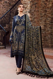 3 Piece Unstitched Heavy Embroidered Dhanak Suit ( Dhanak Printed Shawl )