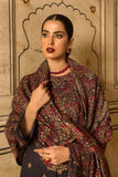 3 Piece Unstitched Heavy Embroidered Dhanak Suit (Fully Embroidered Dhanak Shawl)