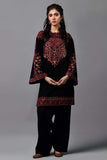 2 Piece Unstitched Heavy Embroidered Lawn Suit