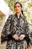 3 Piece Unstitched Embroidered Lawn Suit ( Digital Printed Bamber Chiffon Dupatta )