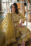 3 Piece Unstitched Heavy Embroidered Lawn Suit ( Full Embroidered Organza Dupatta )