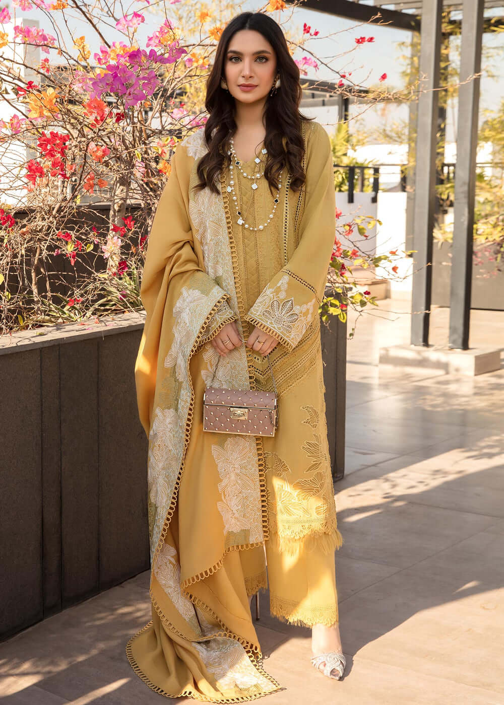 3 Piece Unstitched Heavy Embroidered Airjet Lawn Suit ( Fully Embroide Naqoosh.pk 3 Piece Unstitched Heavy Embroidered Airjet Lawn Suit ( Fully Embroide Naqoosh.pk