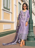 3 Piece Unstitched Heavy Embroidered Lawn Suit ( Printed Silk Dupatta )